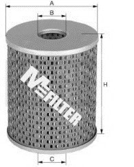 DE688 MFILTER Фільтр топл. CITROEN, PEUGEOT, RENAULT (пр-во M-filter)