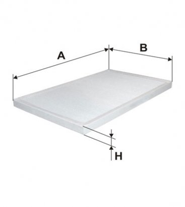 WP6872 WIX-FILTRON Фільтр салону AUDI A6 WP6872/K1036 (пр-во WIX-Filtron)