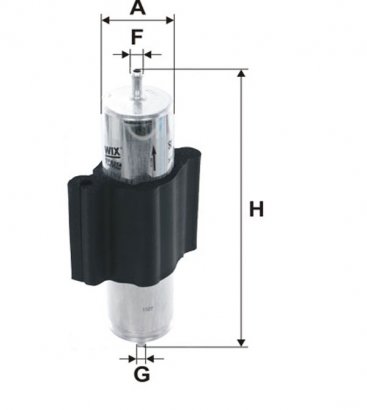 WF8314 WIX-FILTRON Фільтр паливний BMW Serie 3 (E46) (пр-во Wix-Filtron)