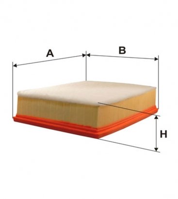WA9468 WIX-FILTRON Фільтр повітряний VW WA9468/AP157/3 (пр-во WIX-Filtron)
