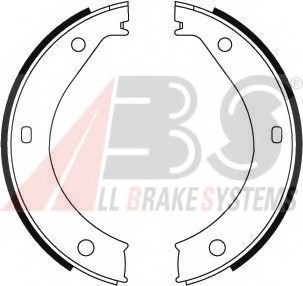 8805 ABS Колодка торм. барабан. BMW 520.750 задн. (пр-во ABS)