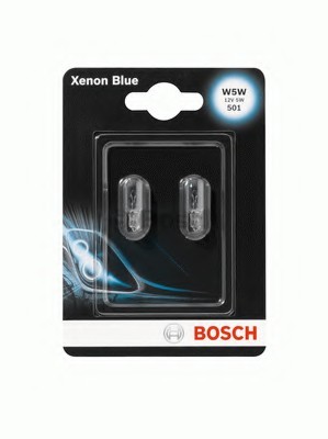 1 987 301 033 BOSCH Лампа накаливания W5W 12V 5W Xenon Blue (пр-во Bosch)