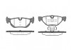 Колодка торм. BMW 3 (E90-91) 05- задн. (пр-во REMSA) 1145.00