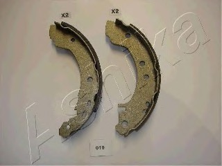 Фото колодки гальмівні барабанні (комплект 4 шт) 55-00-010 ASHIKA 55-00-010 ASHIKA Колодки гальмівні барабанні (комплект 4 шт)