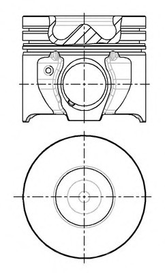 87-140807-00 NURAL Поршень FORD 86,50 2,0TDi Duratorg 00- (пр-во NURAL)