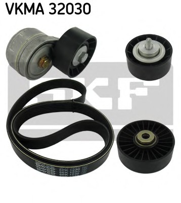VKM 32006 SKF Паразитный / ведущий ролик, поликлиновой ремень SKF