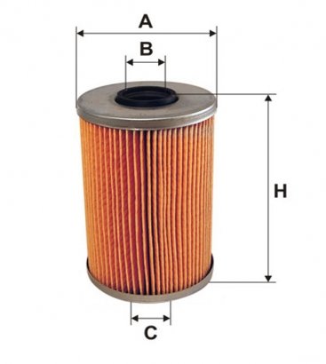 WL7038 WIX-FILTRON Фильтр масляный WL7038/OM517 (пр-во WIX-Filtron UA)