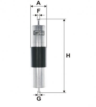 WF8168 WIX-FILTRON Фільтр топл. BMW PP832/1/WF8168 (пр-во WIX-Filtron)