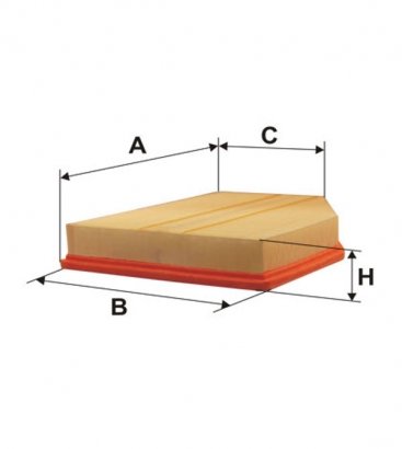 WA9492 WIX-FILTRON Фільтр повітряний WA9492/AP032/4 (пр-во WIX-Filtron)