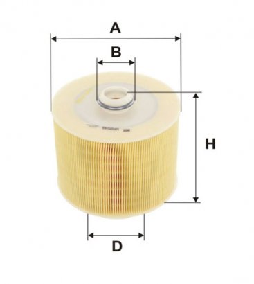 WA9548 WIX-FILTRON Фільтр повітряний WA9548/AR371/3 (пр-во WIX-Filtron)