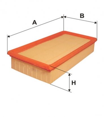 WA6655 WIX-FILTRON Фільтр повітряний WA6655/AP032/1 (пр-во WIX-Filtron)