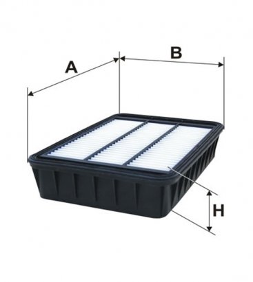 WA9623 WIX-FILTRON Фільтр повітряний WA9623/AP120/4 (пр-во WIX-Filtron)