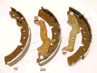 55-02-220 ASHIKA Колодка торм. барабан. TOYOTA CARINA (пр-во ASHIKA)