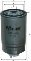 DF326 MFILTER Фільтр топл. DUCATO, IVECO (TRUCK) (пр-во M-filter)