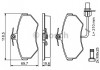 0 986 494 042 BOSCH Колодка гальм. AUDI A4, A6, VW PASSAT (пр-во Bosch) (фото 8)