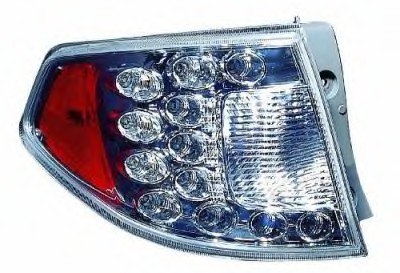 220-1921L-UE DEPO (Тайвань) Фонарь задний внешн. левый, без патрона, 5дв. DEPO