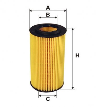 WL7320 WIX-FILTRON Фильтр масляный WL7320/OE662/1 (пр-во WIX-Filtron)