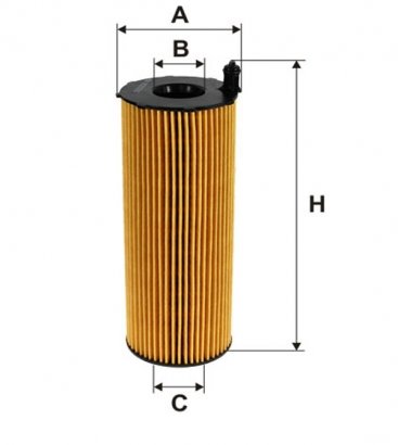 WL7439 WIX-FILTRON Фильтр масляный WL7439/OE650/3 (пр-во WIX-Filtron)