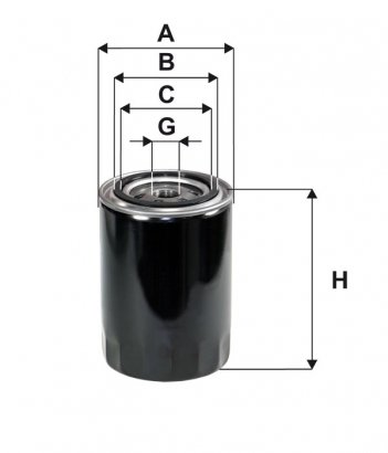 WL7448 WIX-FILTRON Фільтр масляний WL7448/OP526/6 (пр-во WIX-Filtron)