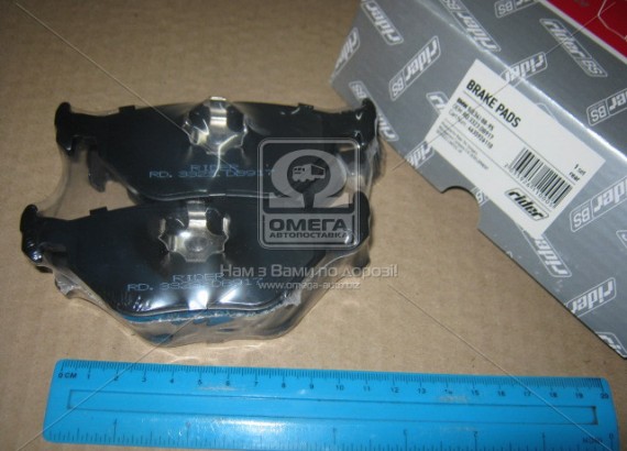 RD.3323.DB917 Rider(Венгрия) Колодка торм. диск. BMW 5(E34) 88-95 задн. (RIDER)