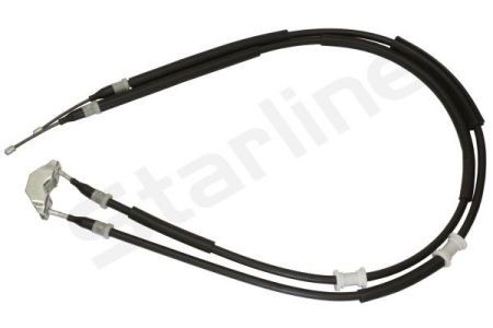 LA BR.1238 Starline Трос стояночного гальма L=1060x2/1254 mm STARLINE