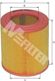 A269 MFILTER Фільтр повітряний MAZDA 626 2.0D (пр-во M-Filter)