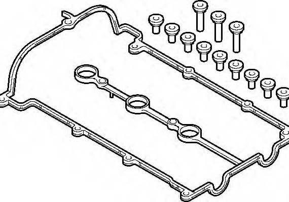 658.220 ELRING (Germany) Комплект прокладок, крышка головки цилиндра ELRING