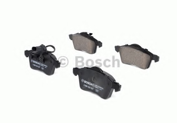 0 986 424 537 BOSCH Колодка гальм. VW TRANSPORTER T4 BUS (пр-во Bosch)