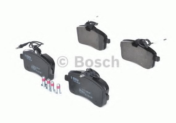 0 986 494 097 BOSCH Комплект тормозных колодок, дисковый тормоз BOSCH