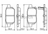 0 986 494 255 BOSCH Комплект тормозных колодок, дисковый тормоз BOSCH (фото 8)