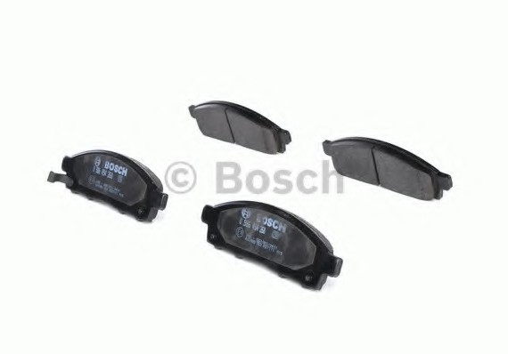 0 986 494 268 BOSCH Комплект гальмівних колодок, дискове гальмо BOSCH