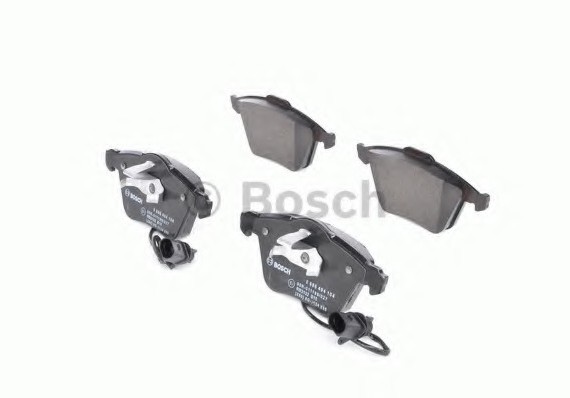 0 986 494 104 BOSCH Комплект гальмівних колодок, дискове гальмо BOSCH