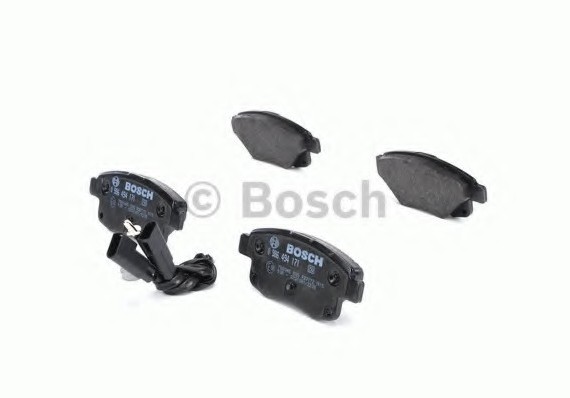 0 986 494 171 BOSCH Комплект тормозных колодок, дисковый тормоз BOSCH