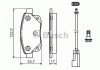 0 986 494 171 BOSCH Комплект тормозных колодок, дисковый тормоз BOSCH (фото 8)