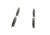 0 986 494 110 BOSCH Комплект тормозных колодок, дисковый тормоз BOSCH (фото 1)