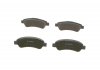 0 986 494 110 BOSCH Комплект тормозных колодок, дисковый тормоз BOSCH (фото 3)