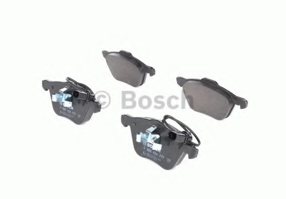 0 986 424 777 BOSCH Комплект гальмівних колодок, дискове гальмо BOSCH