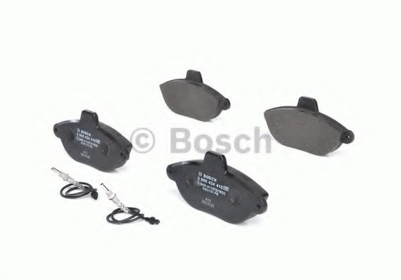 0 986 424 415 BOSCH Комплект гальмівних колодок, дискове гальмо BOSCH