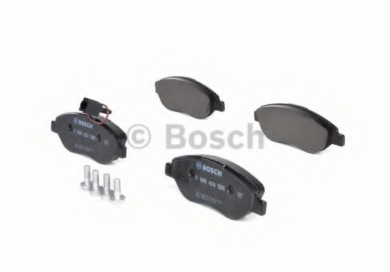 0 986 424 595 BOSCH Комплект тормозных колодок, дисковый тормоз BOSCH