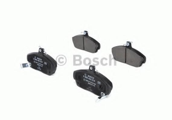 0 986 424 214 BOSCH Комплект тормозных колодок, дисковый тормоз BOSCH