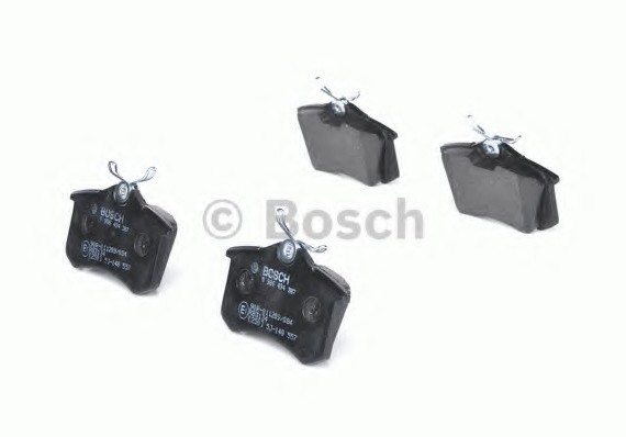 0 986 494 387 BOSCH Комплект тормозных колодок, дисковый тормоз BOSCH