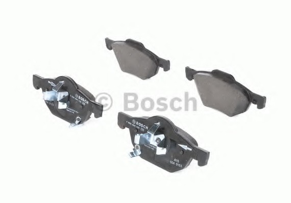 0 986 494 135 BOSCH Комплект гальмівних колодок, дискове гальмо BOSCH