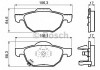 0 986 494 135 BOSCH Комплект гальмівних колодок, дискове гальмо BOSCH (фото 8)