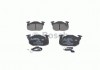 0 986 461 763 BOSCH Комплект тормозных колодок, дисковый тормоз BOSCH (фото 2)