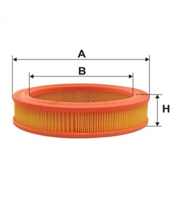 WA6394 WIX-FILTRON Фільтр повітряний WA6394/AR213 (пр-во WIX-Filtron)