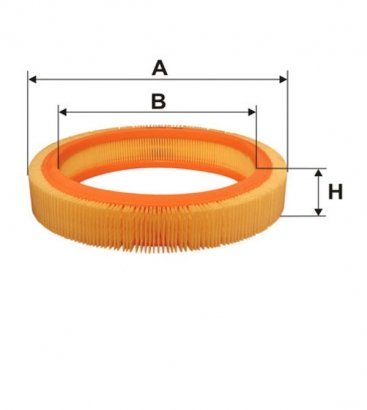 WA6388 WIX-FILTRON Фільтр повітряний WA6388/AR206 (пр-во WIX-Filtron)