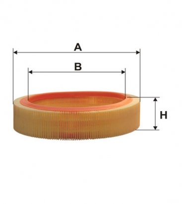 WA6411 WIX-FILTRON Фільтр повітряний WA6411/AR229 (пр-во WIX-Filtron)