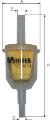 BF01 MFILTER Фильтр топливный Audi, BMW, Ford (пр-во M-filter)