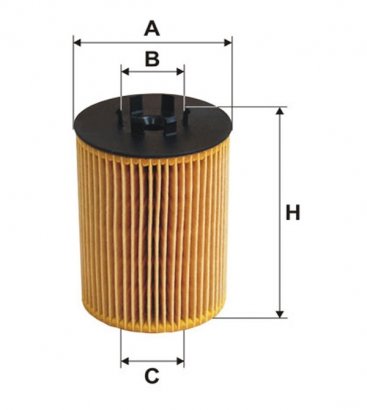 WL7449 WIX-FILTRON Фільтр масляний WL7449/672/1 (пр-во WIX-Filtron)