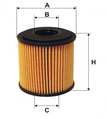 WL7239 WIX-FILTRON Фильтр масляный WL7239/OE655 (пр-во WIX-Filtron)